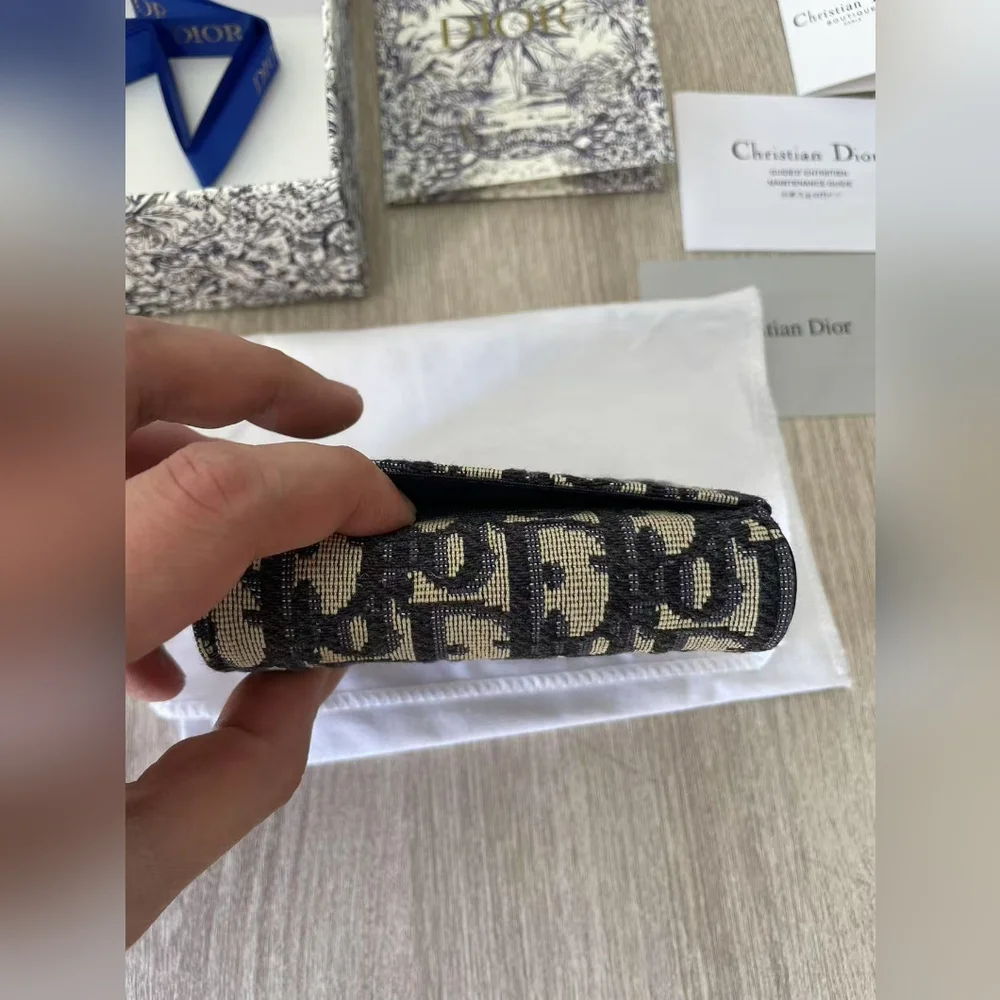 Dior Saddle Lotus Wallet